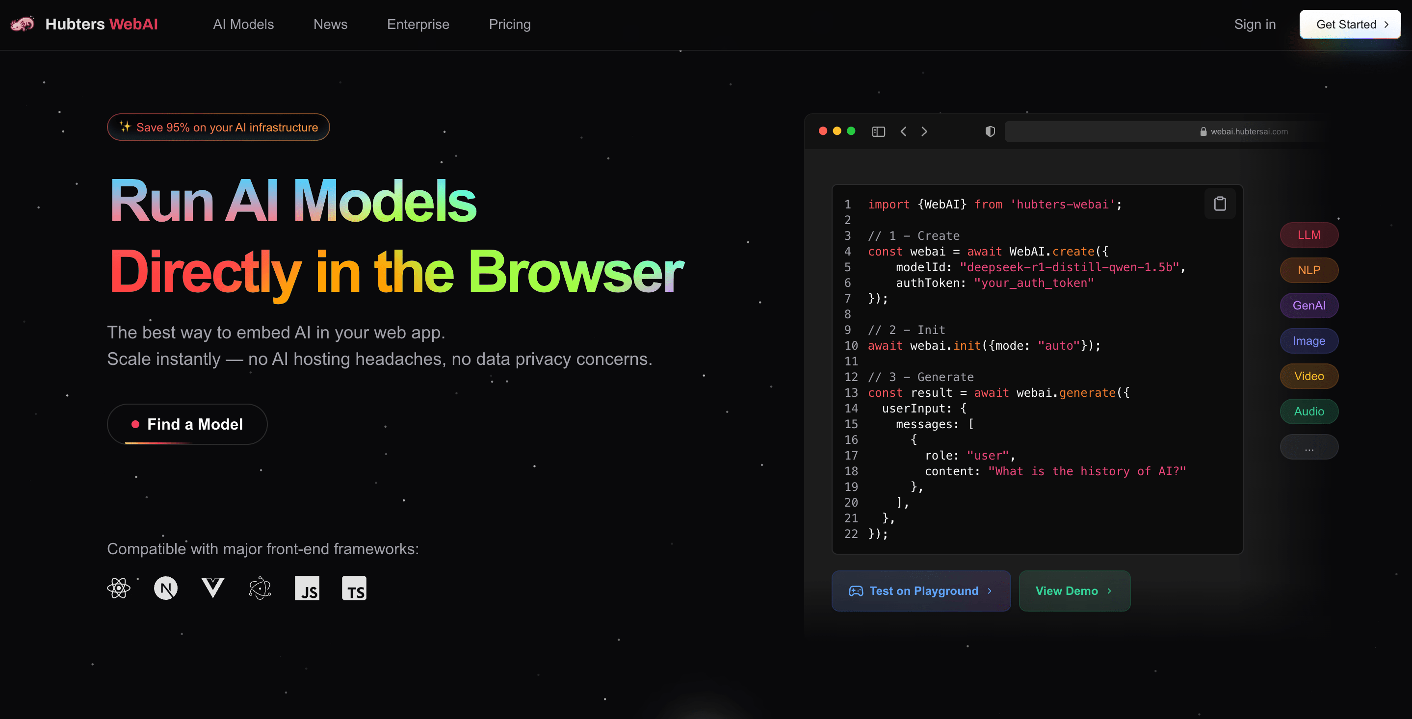 WebAI Demo Thumbnail